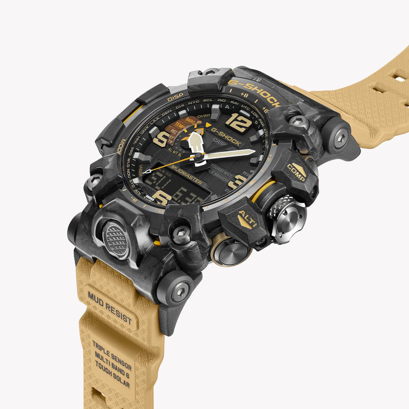 Casio G-Shock Gwg-2000-1a5dr - Unstoppable Resilience Men's Watch With Black Case & Beige Band by i-watch
