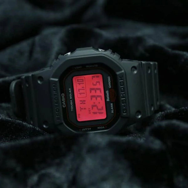G-Shock Gw-B5600ar-1dr - Sporty Elegance Men's Timepiece With Bluetooth & Solar Power by i-watch