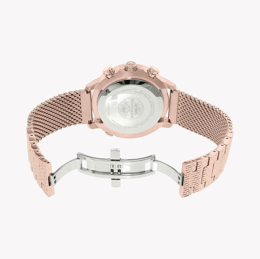 CITIZEN JY8033-51E ATOMIC ROSE GOLD DIAL - POWERFUL ECO-DRIVE MEN'S WATCH-i-Watch-5