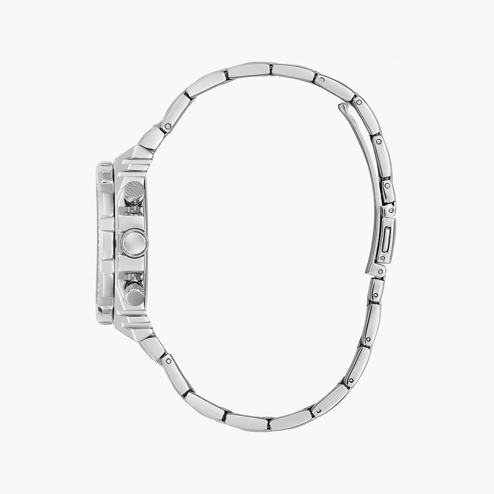 Guess Women's Silver Stainless Steel Watch, Silver Dial | Gw0552l1 by i-watch