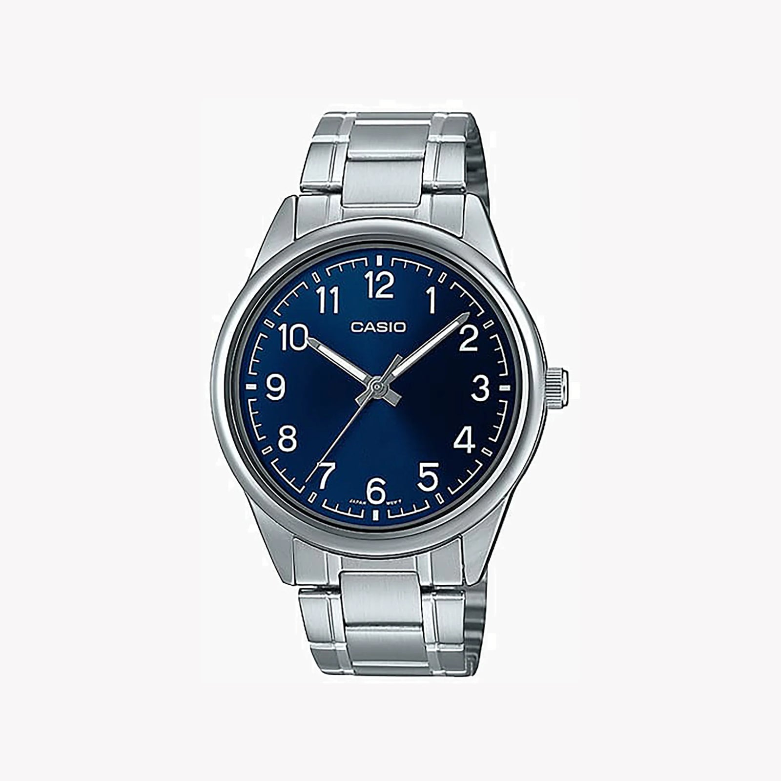 Casio Men's Stainless Steel Watch, Blue Dial | Mtp-V005d-2b4 by i-watch