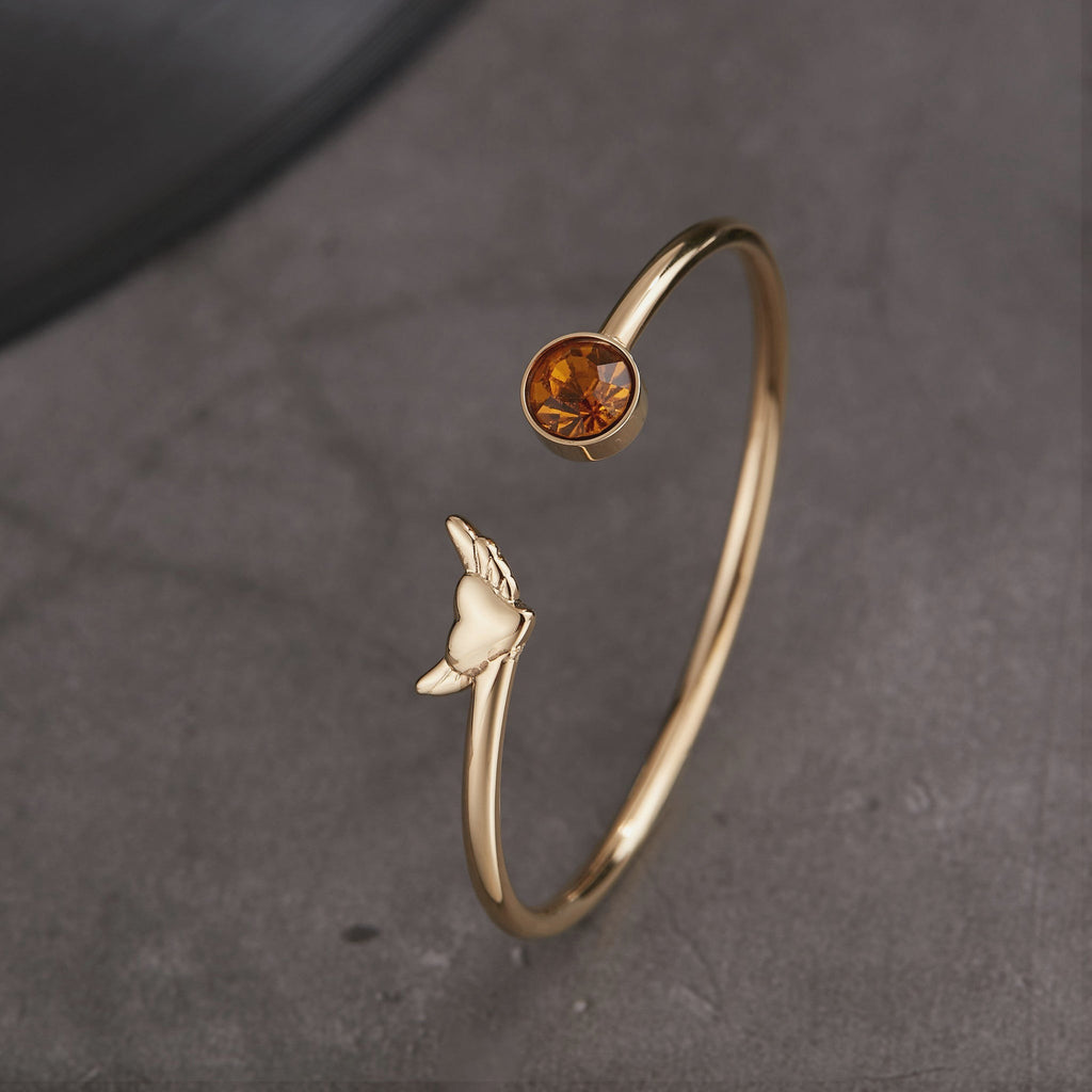 Zink Women's Gold Stainless Steel Bracelet | Zfbg006gt