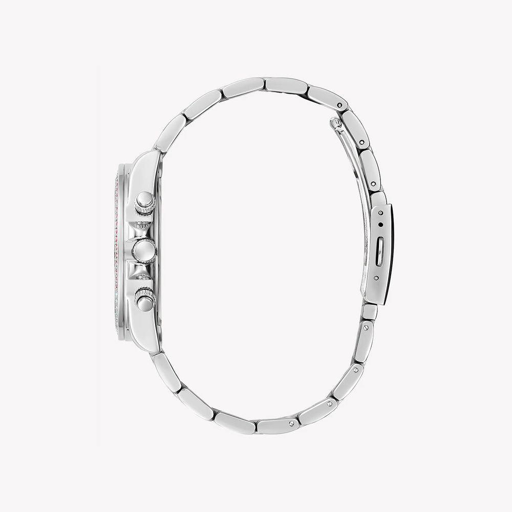 Guess Women's Multicolor Dial Watch, Silver Stainless Steel | Gw0483l1 by i-watch