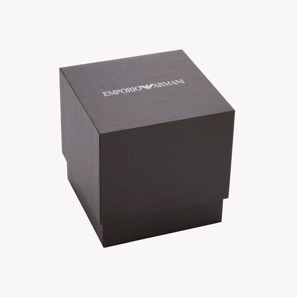 EMPORIO ARMANI Women's Watch with Silver Stainless Steel Case and Silver / Gold Stainless Steel Band-i-Watch-5