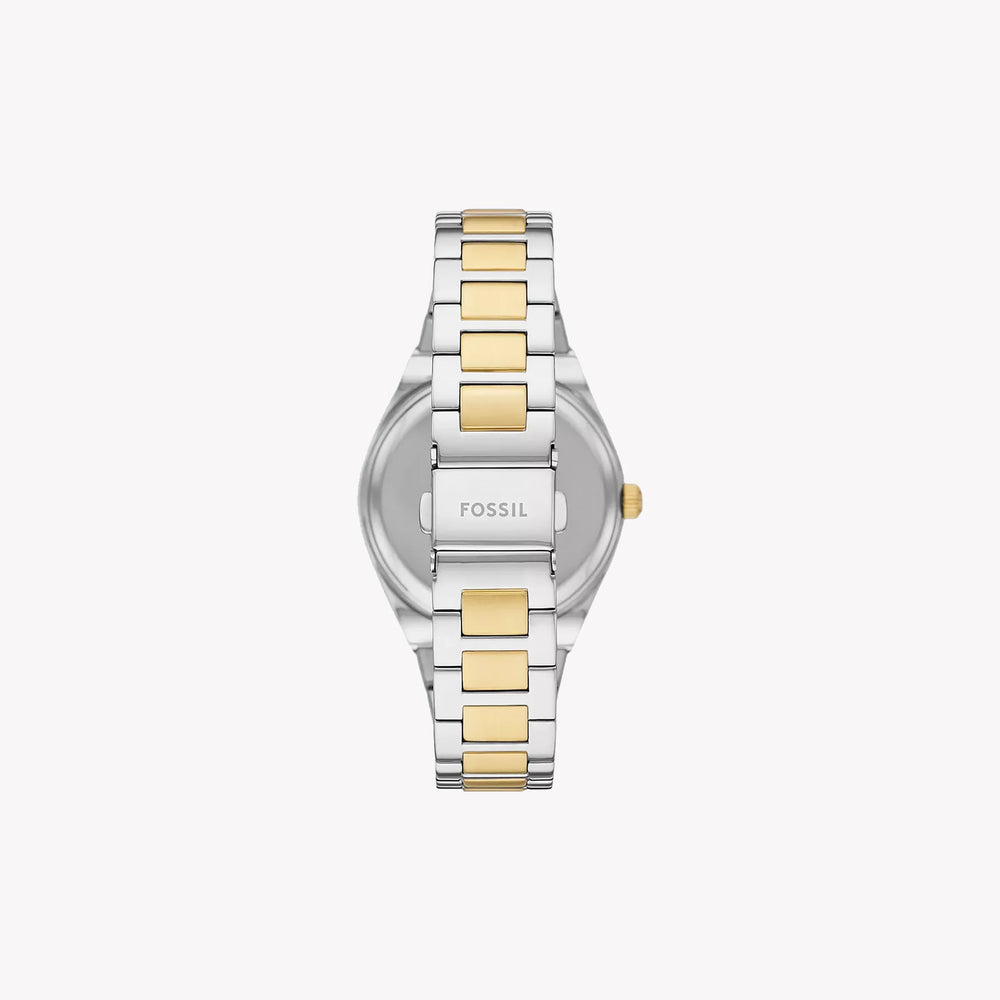 Fossil Women's Silver & Gold Watch, Silver Dial | Es5259 by i-watch