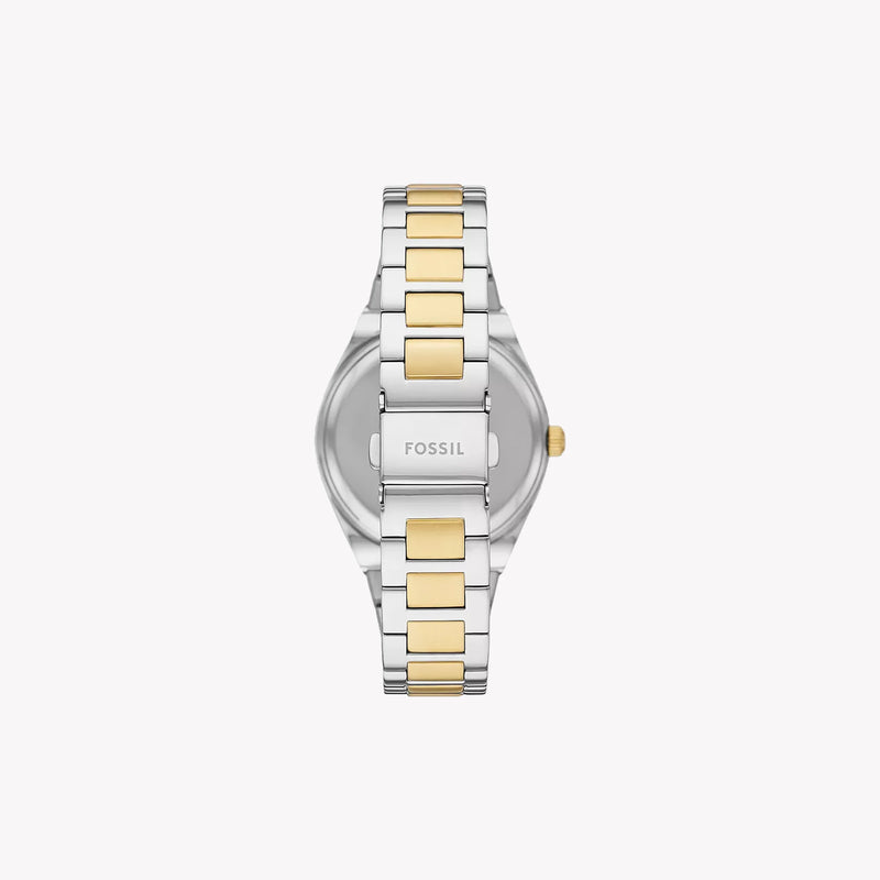 Fossil Women's Silver & Gold Watch, Silver Dial | Es5259 by i-watch