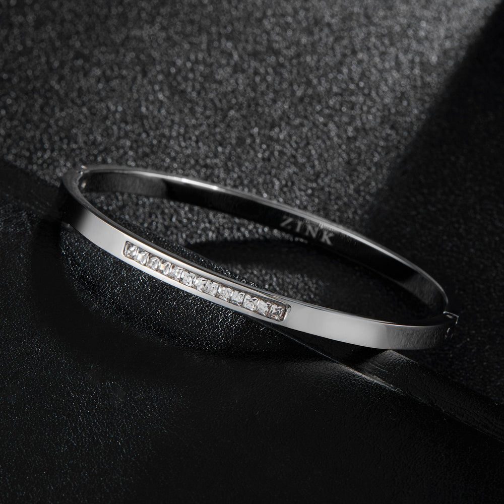 Zink Women's Silver Stainless Steel Bracelet | Zfbr002ss by i-watch