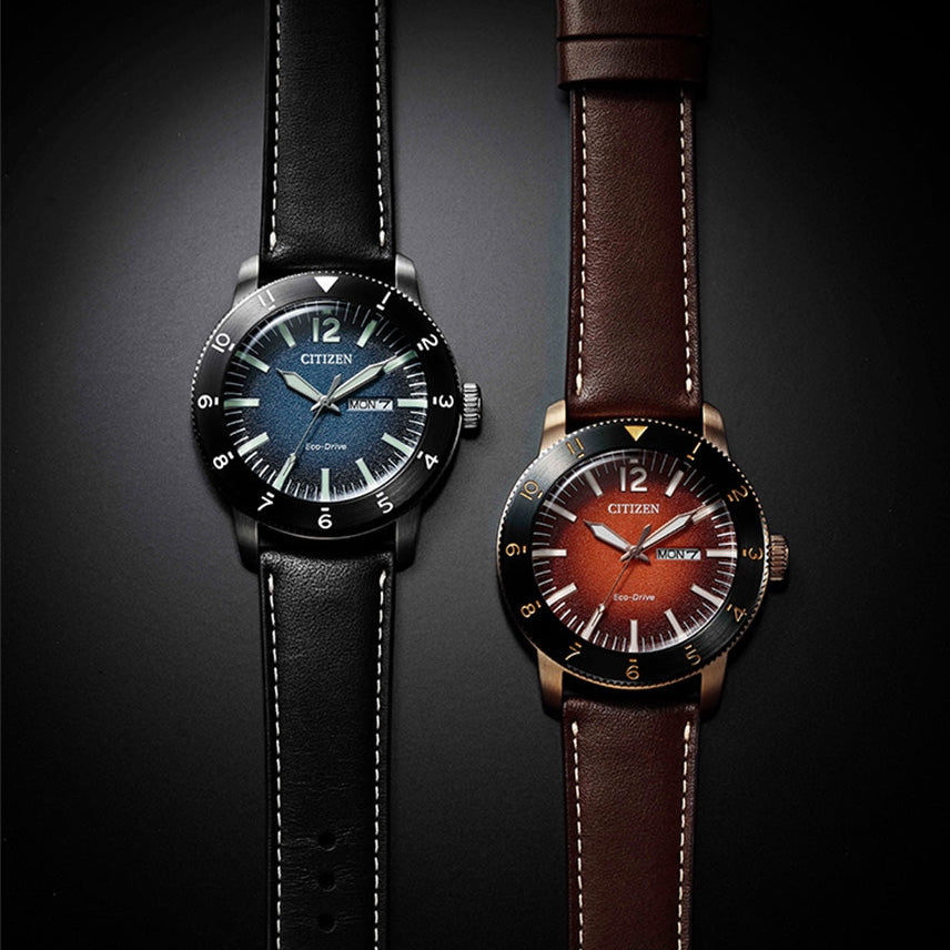 CITIZEN AW0077-19L MODERN MAN'S TIMEPIECE - BLACK & GREEN STYLISH WATER-RESISTANT WATCH-i-Watch-5