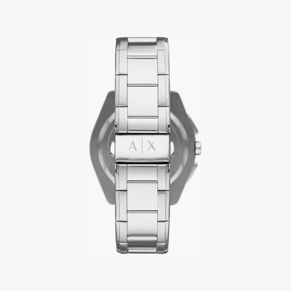 Armani Exchange Men's Silver Watch, Blue Dial | Ax2850