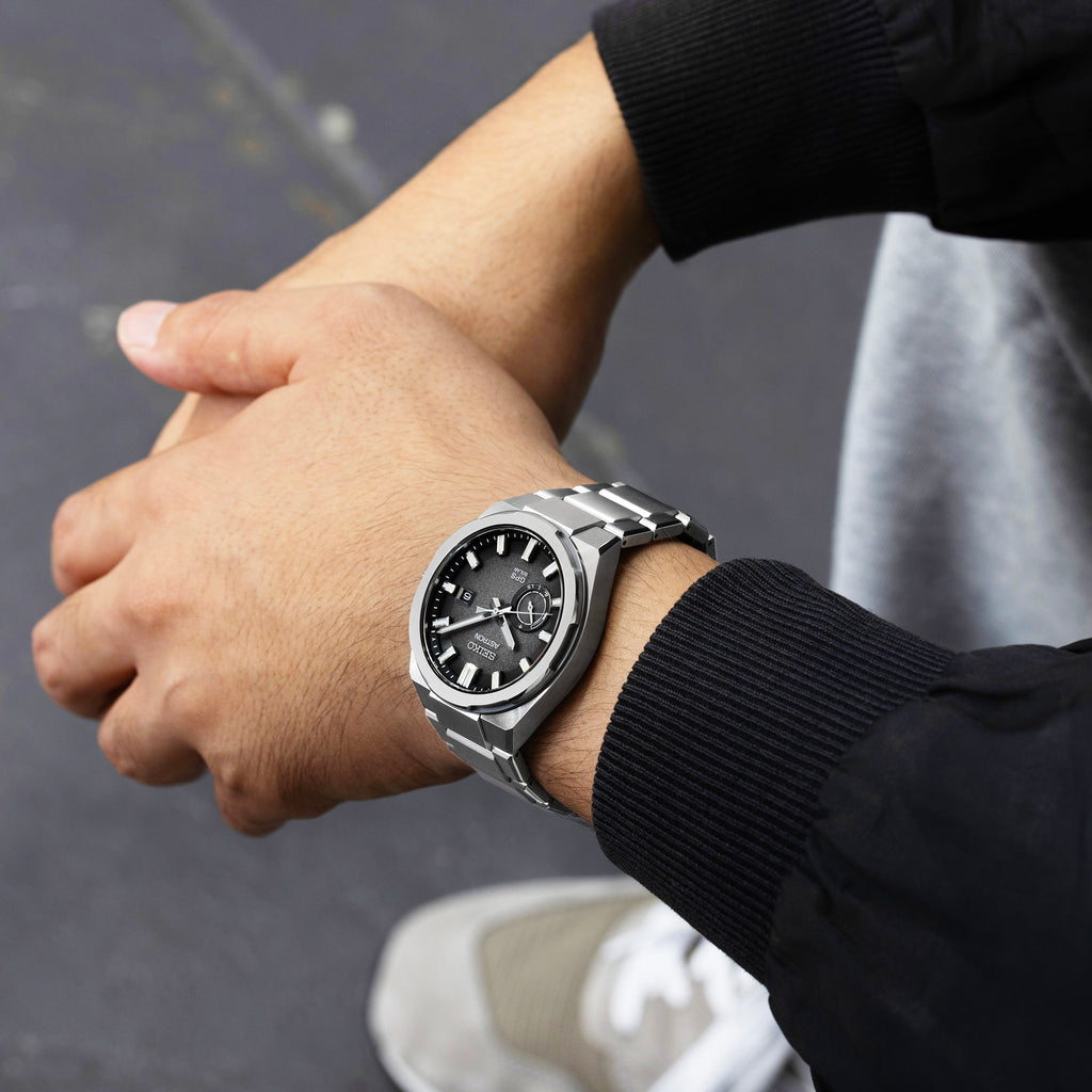 Seiko Astron SSJ025 GPS Solar Men's Watch - 42mm Black Dial-i-Watch-5