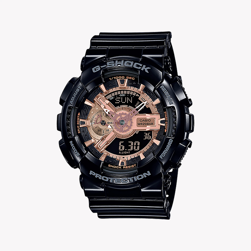 G-Shock Men's Black Resin Watch, Digital Dial | Ga-110mmc-1adr by i-watch