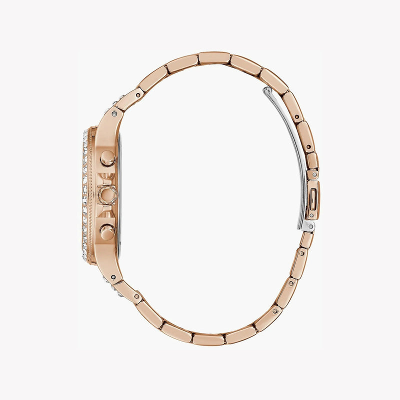 Guess Women's Rose Gold Stainless Steel Watch, Rose Gold Dial | Gw0320l3 by i-watch