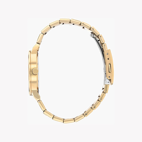 Citizen Eq9063-55x - Elegant Timepiece For The Modern Woman With Gold Stainless Steel & Brown Dial by i-watch