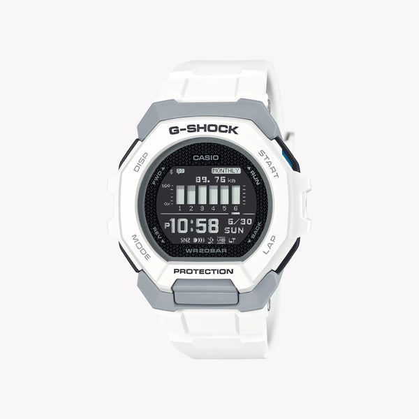 Casio G-Shock Men's White Resin Watch, Digital Display | Gbd-300-7er by i-watch