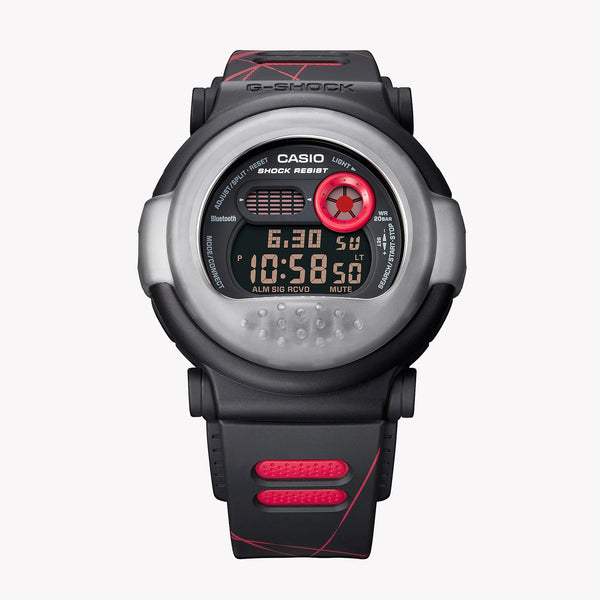 G-Shock Men's Black & Multicolour Watch, Stainless Steel/Carbon | G-B001mva-1er