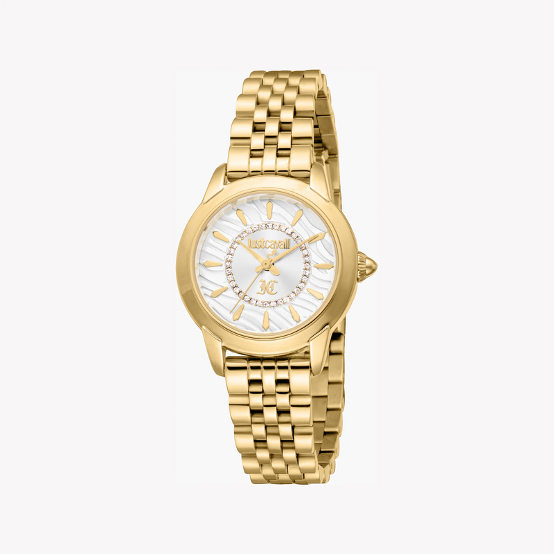 Just Cavalli Women's Gold Watch, Silver Dial | Jc1l333m0025 by i-watch
