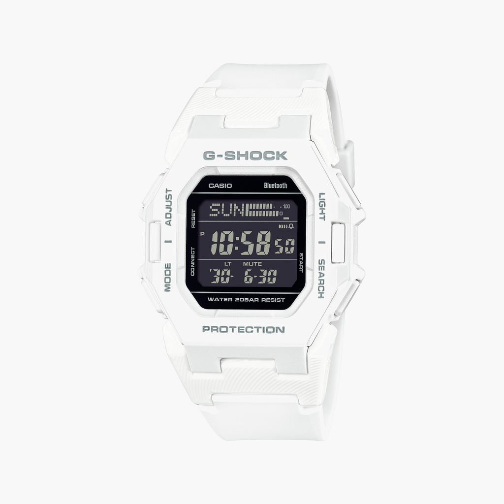 CASIO G-SHOCK GD-B500-7ER DYNAMIC VERSATILITY - MEN'S WHITE RESIN TIMEPIECE WITH BLACK DIAL-i-Watch-4