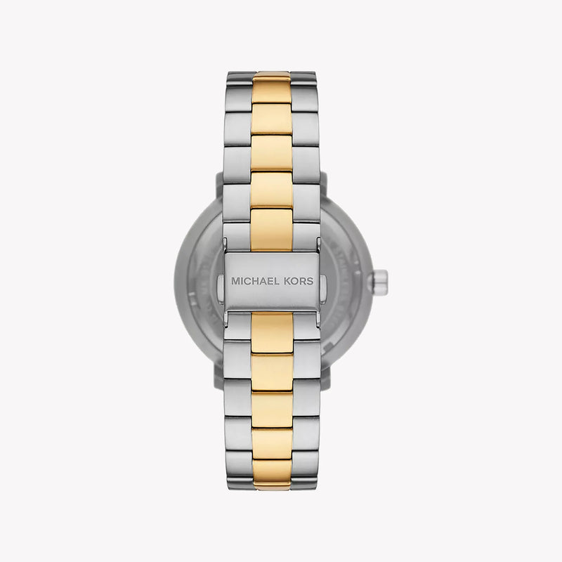 Michael Kors Men's Silver-Gold Watch, White Dial | Mk9134 by i-watch