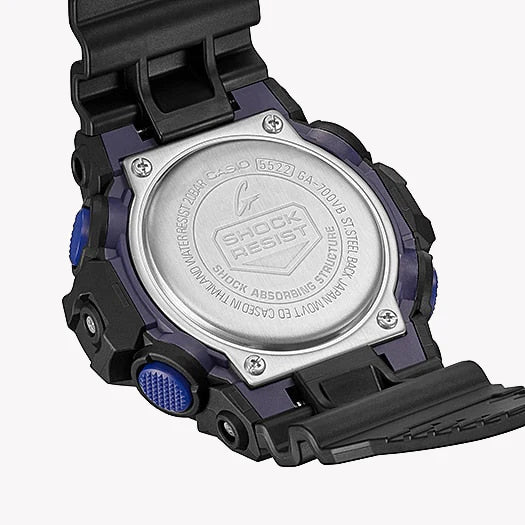 G-Shock Men's Black Resin Watch, Sporty Elegance | Ga-700vb-1adr by i-watch