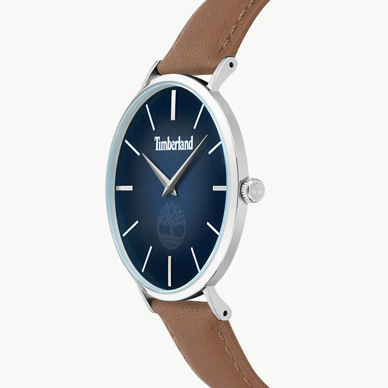 Timberland Men's Stainless Steel Watch, Brown Leather | Tbl15514js03 by i-watch