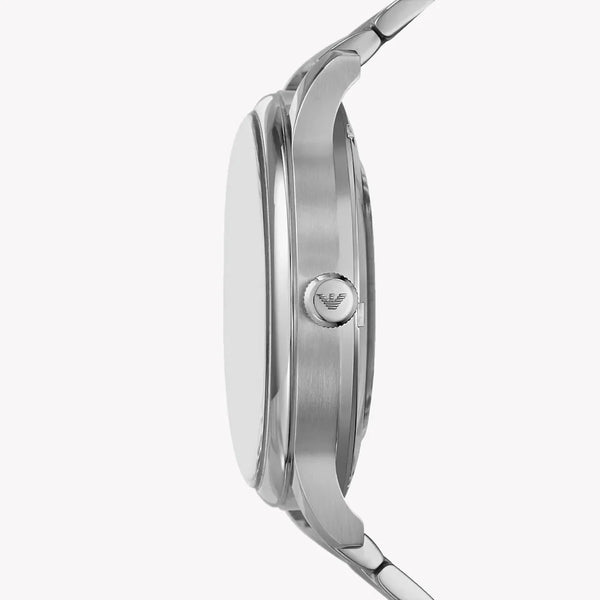 Emporio Armani Women's Silver Watch, Beige Dial | Ar60082 by i-watch