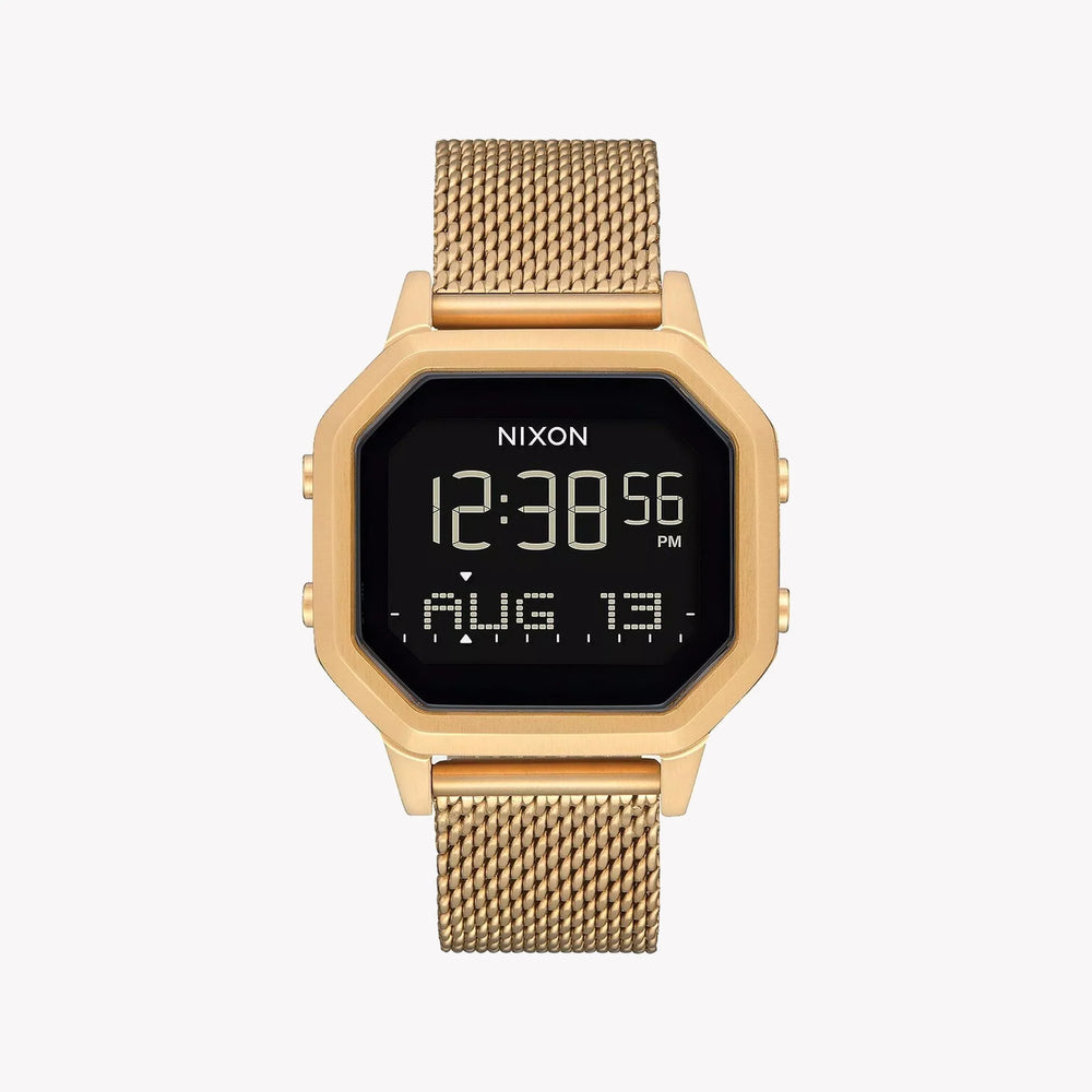 Nixon Women's Gold Watch, Black Dial | A1272-502 by i-watch