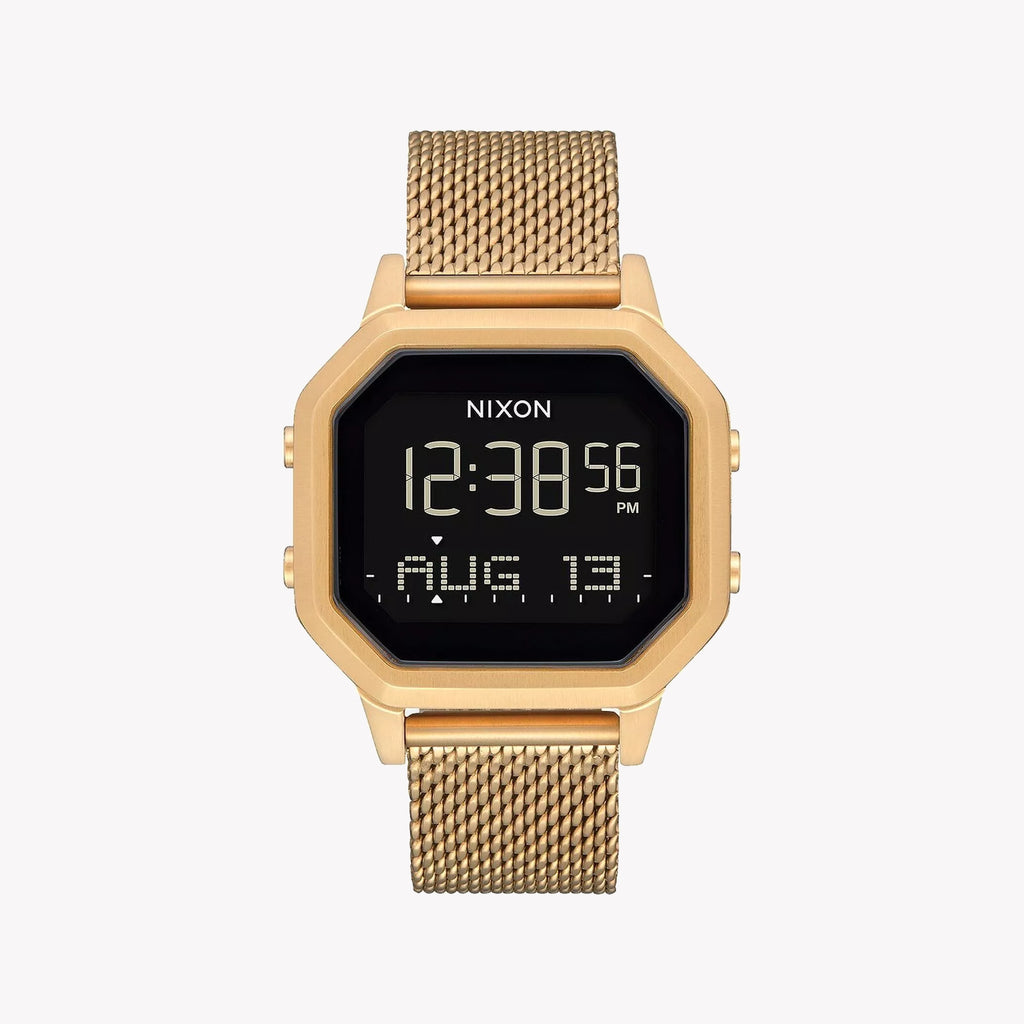 NIXON A1272-502 BOLD GLAM - ELEVATED WOMEN'S TIMEPIECE IN GOLD & BLACK