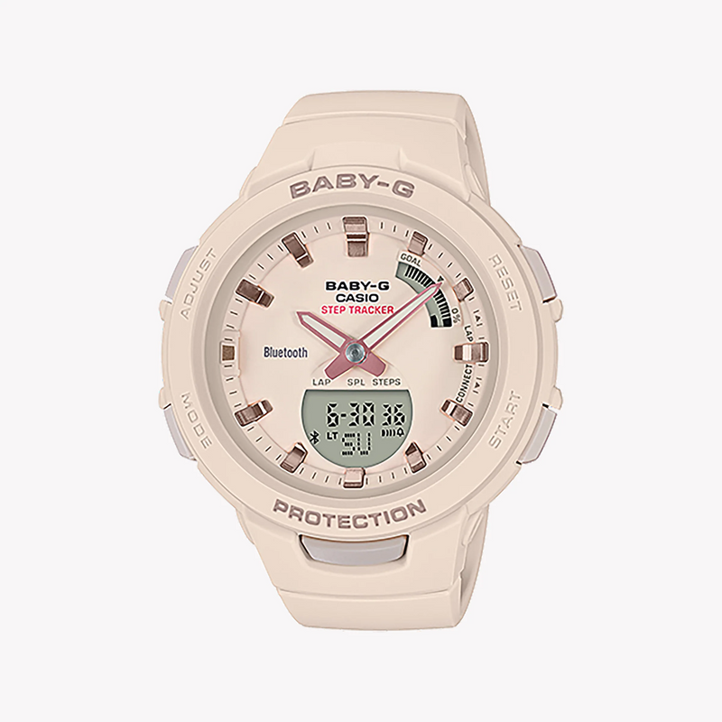 Bsa-B100-4a1dr Baby-G Pink Dynamic - Sporty Elegance For Active Women by i-watch