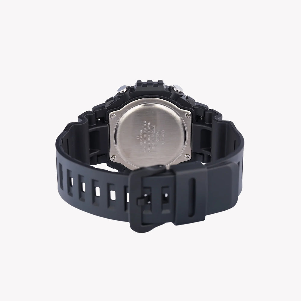 Casio Men's Black Resin Watch, Stainless Steel | Mwd-110hb-1bv by i-watch