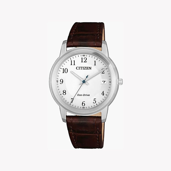 Citizen Eco-Drive Fe6011-14a - Elegantly Functional Women's Timepiece With Brown Leather Band by i-watch