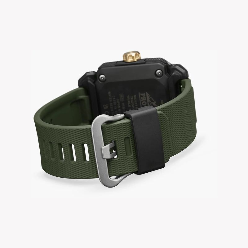 Casio G-Shock Men's Black & Green Watch, Stainless Steel/Resin | Prw-6900y-3er by i-watch