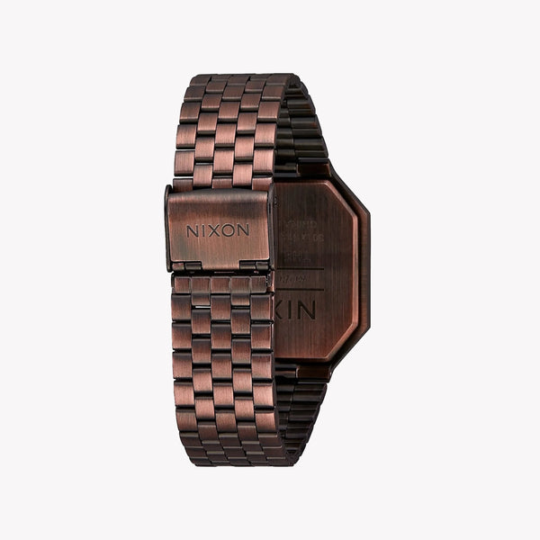 Nixon Men's Brown Stainless Steel Watch, Digital Display | A158-894 by i-watch