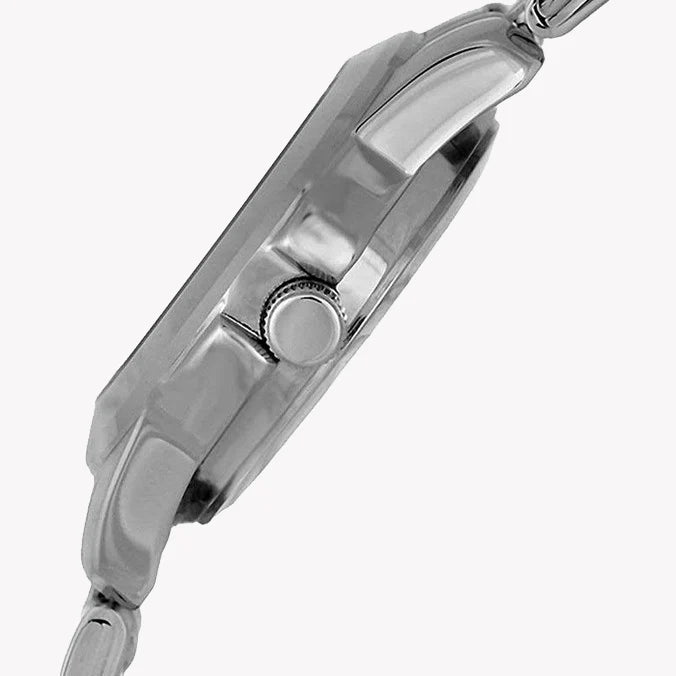 Ltp Women's Silver Stainless Steel Watch, White Dial | Ltp-1259pd-7be by i-watch