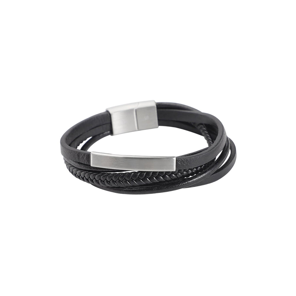 Zjbc049bs Zink Men's Bracelets by i-watch
