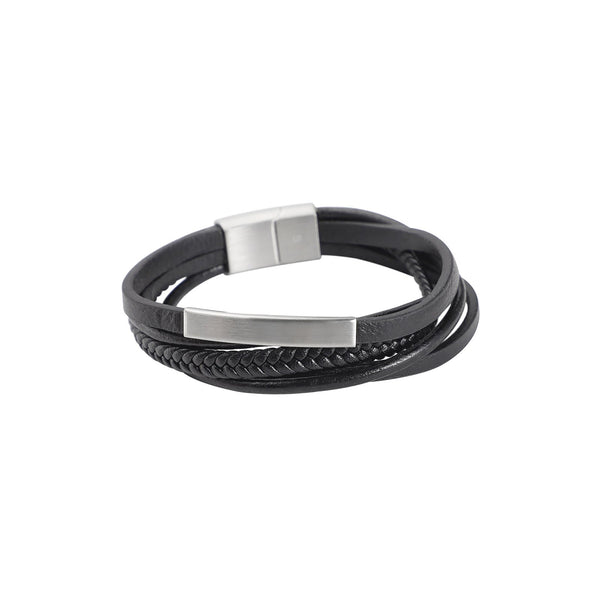 Zjbc049bs Zink Men's Bracelets by i-watch