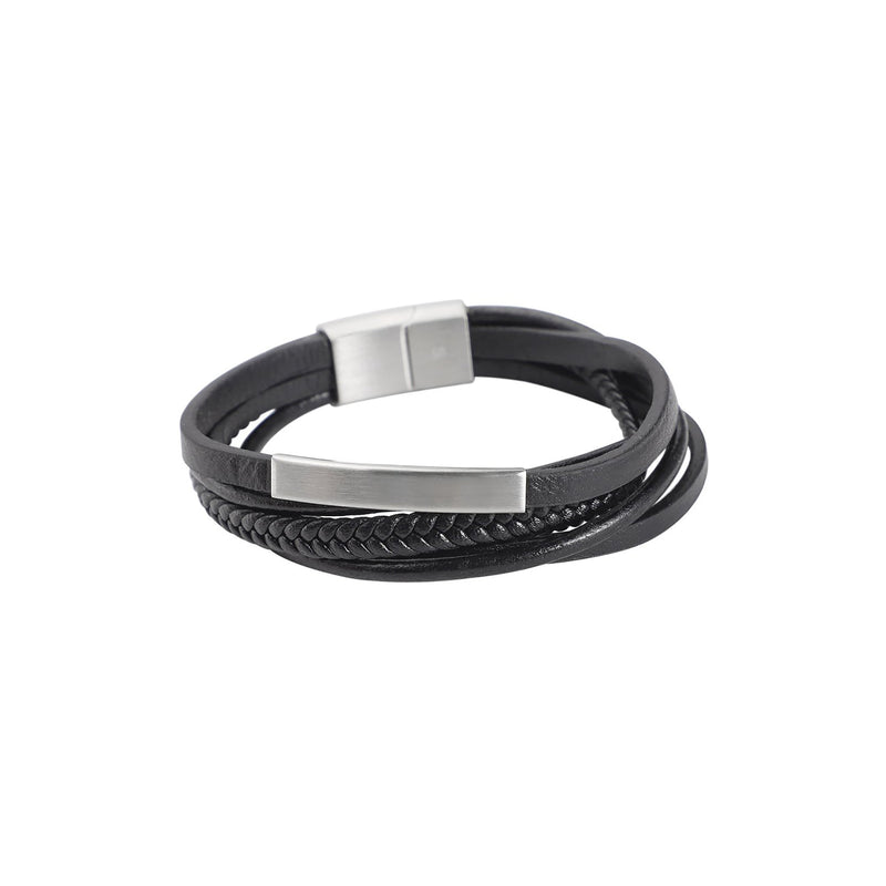Zjbc049bs Zink Men's Bracelets by i-watch