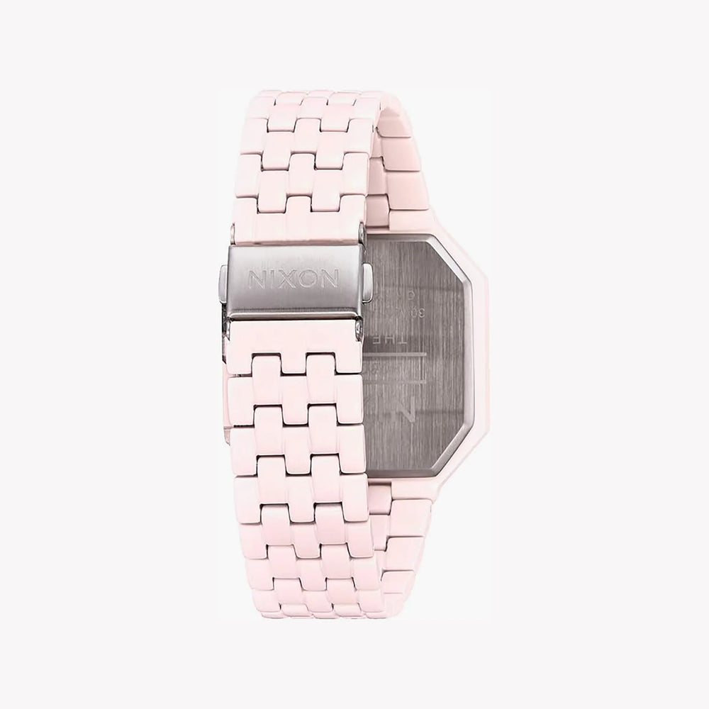 Nixon Women's Pink Stainless Steel Watch, Black Dial | A1583164 by i-watch