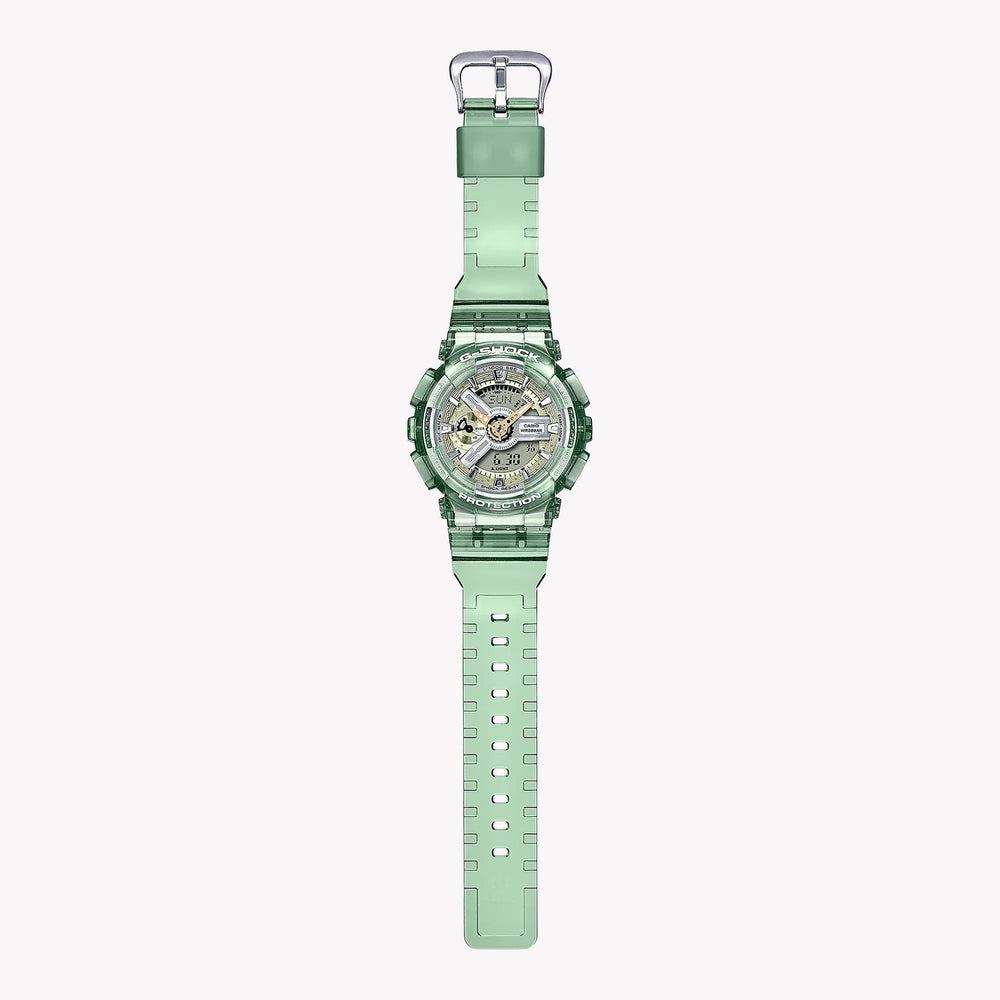 G-Shock Women's Green Resin Watch, Water Resistant | Gma-S110gs-3adr by i-watch