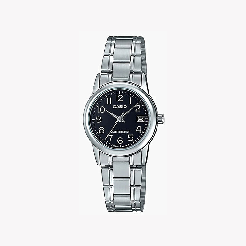CASIO Women's Watch with Silver Stainless Steel Case and Silver Stainless Steel Band-i-Watch-4