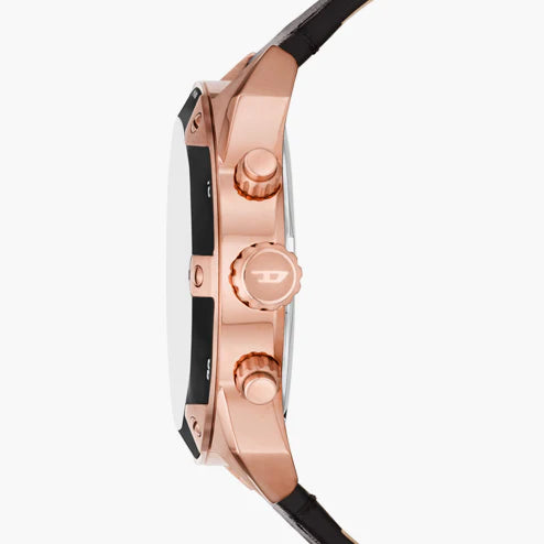 DIESEL DZ4607 DYNAMIC ADVENTURE - BOLD ROSE GOLD & BLACK LEATHER TIMEPIECE-i-Watch-3