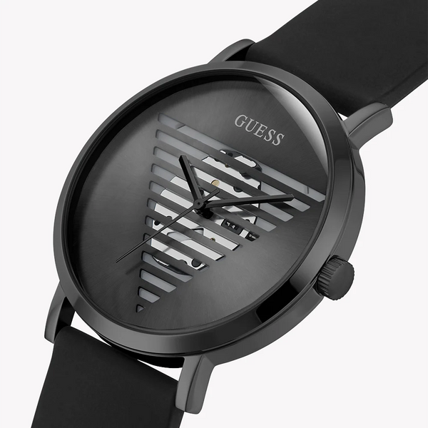 GUESS GW0503G3 BOLD PERFORMANCE - MEN'S BLACK STAINLESS STEEL AND SILICONE WATCH-i-Watch-5