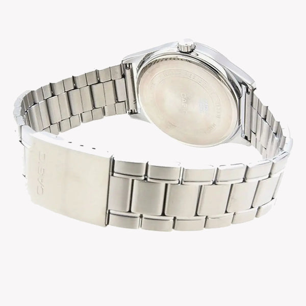 Timeless Elegance Men's Silver Watch, White Dial | Mtp-V006d-7b2udf by i-watch