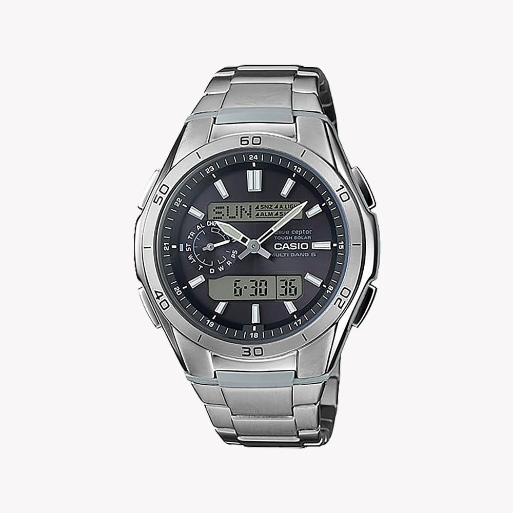 Casio G-Shock Men's Titanium Watch, Silver & Black | Wva-M650td-1aer by i-watch