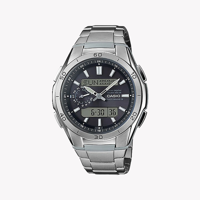 Casio G-Shock Men's Titanium Watch, Silver & Black | Wva-M650td-1aer by i-watch