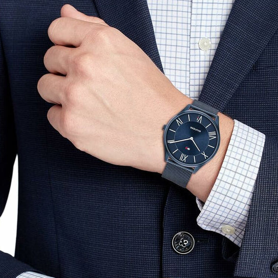 Tommy Hilfiger Men's Blue Stainless Steel Watch | 1685267 by i-watch