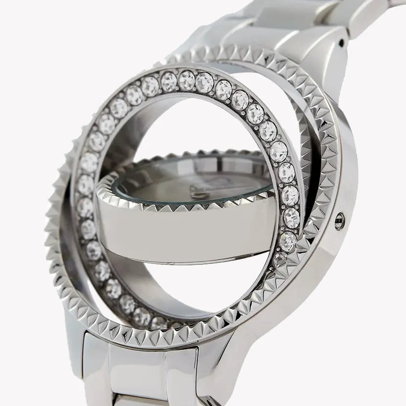Police Women's Silver Stainless Steel Watch, Silver Dial | Pl-16037bs_04m by i-watch