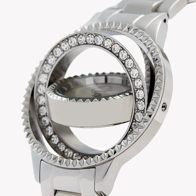 Police Women's Silver Stainless Steel Watch, Silver Dial | Pl-16037bs_04m by i-watch