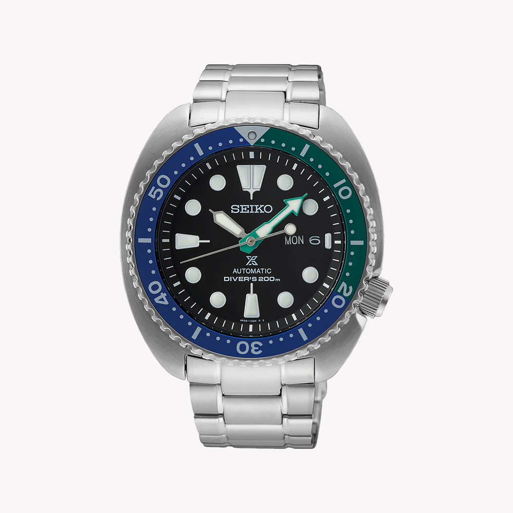Seiko Prospex Men's Silver Stainless Steel Watch, Dark Blue Dial | Srpj35k1 by i-watch