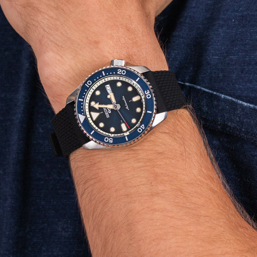 Seiko SRPD71K2 Men's Blue Dial Automatic Watch-i-Watch-3