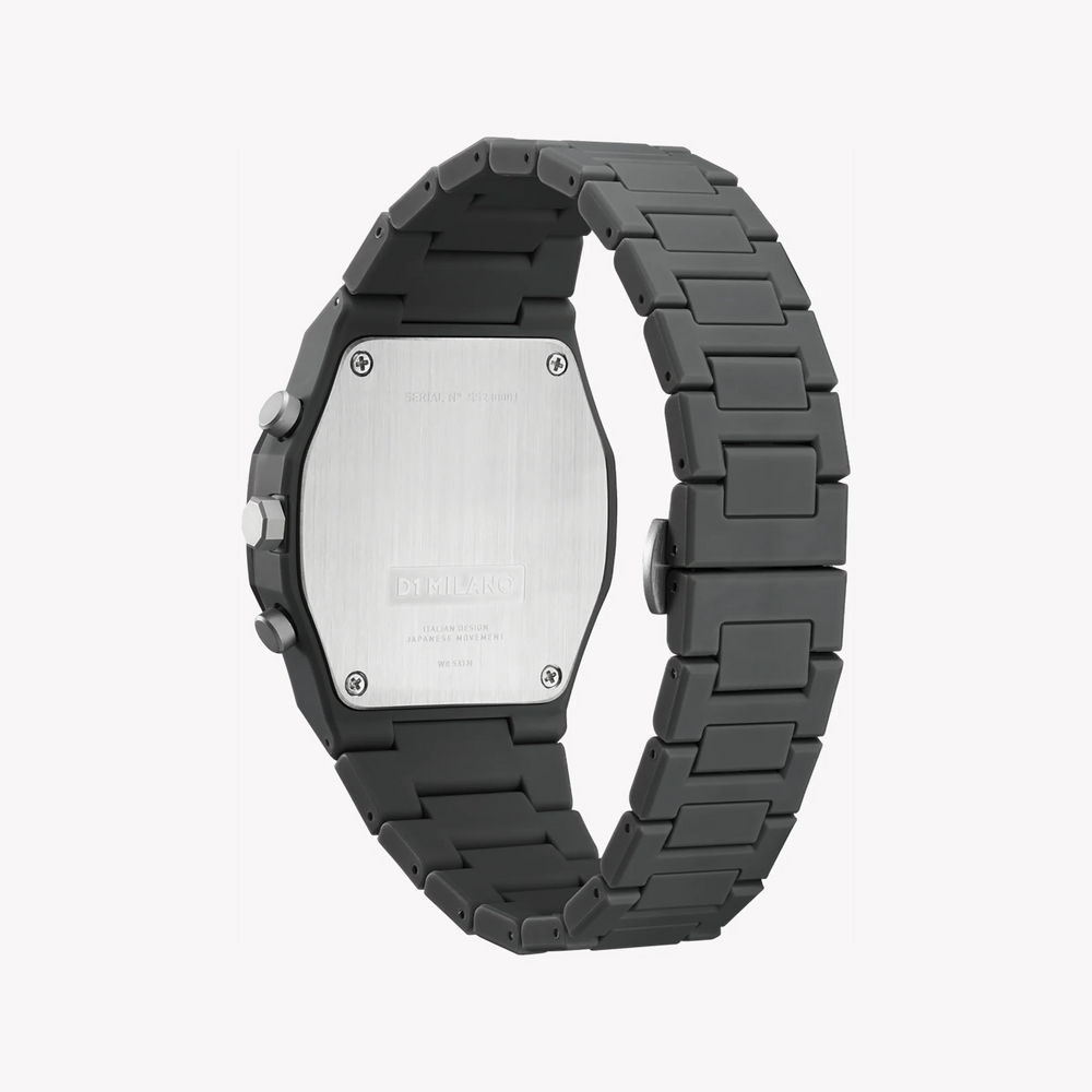 D1 MILANO Men's Black Stainless Steel Watch, Black Dial | D1-PHBJ04 by i-watch
